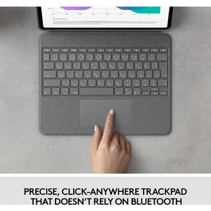 Logitech Combo Touch Keyboard/Protective Case, 12.9" iPad Pro 5th and 6th Generation