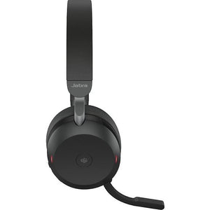 Jabra Evolve2 75 Stereo LINK380A Wireless Headset, MS, Black