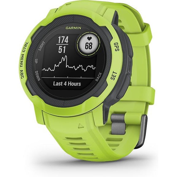 Garmin Instinct 2 GPS Smartwatch, Electric Lime