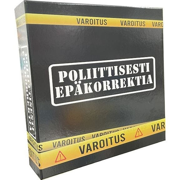 Politically Incorrect Party game Finnish