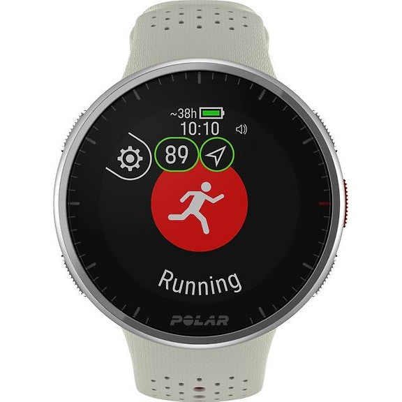 Polar Pacer Pro, GPS Running Watch, Snow White