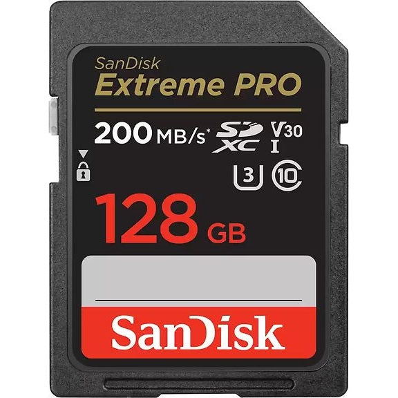 SanDisk 128GB Extreme Pro SDXC UHS-I Memory Card