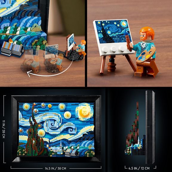 LEGO Ideas 21333 - Vincent van Gogh – The Starry Night