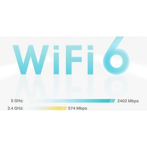 TP-LINK Deco X50 WiFi 6 Mesh System, 2-pack, White