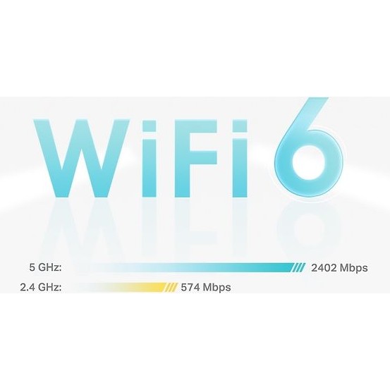 TP-LINK Deco X50 WiFi 6 Mesh System, 2-pack, White