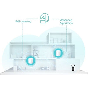 TP-LINK Deco X50 WiFi 6 Mesh System, 2-pack, White