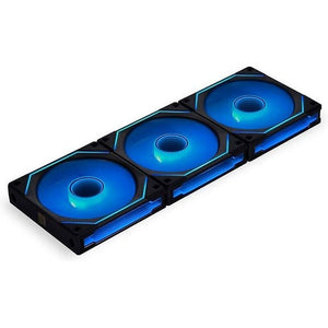 Lian Li UNI FAN SL-INF 120 ARGB PWM Fan Pack, 120 mm, 3-pack, Black