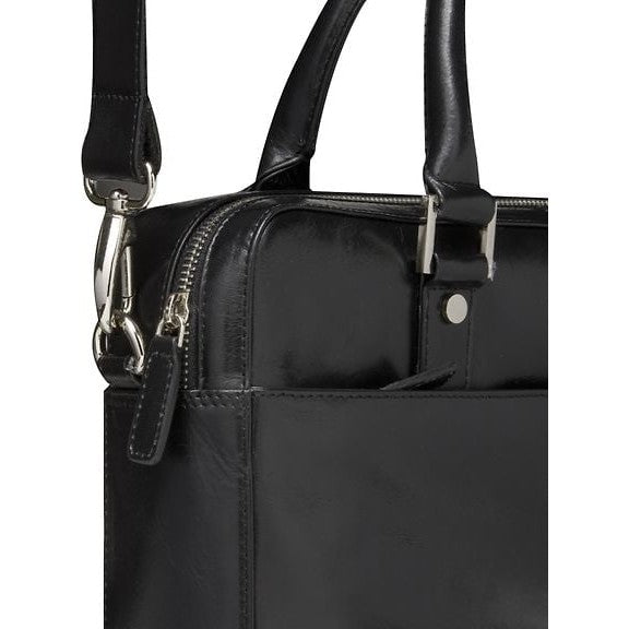Dbramante1928 Rosenborg Gen 2 Leather Bag for 14" Laptop, Black