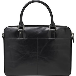Dbramante1928 Rosenborg Gen 2 Leather Bag for 14" Laptop, Black