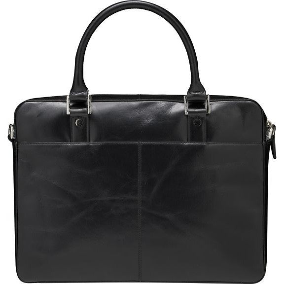 Dbramante1928 Rosenborg Gen 2 Leather Bag for 14" Laptop, Black
