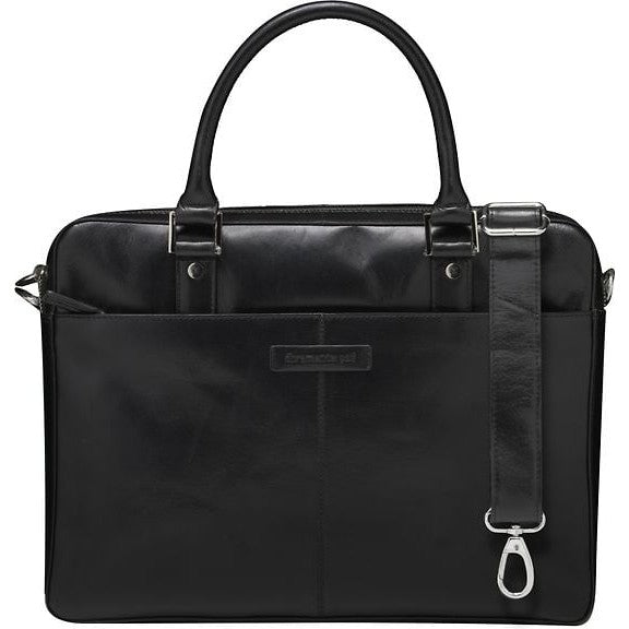 Dbramante1928 Rosenborg Gen 2 Leather Bag for 14" Laptop, Black