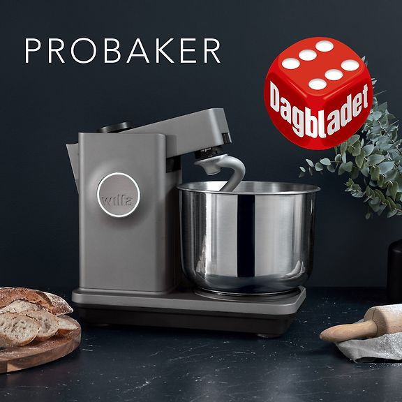 Wilfa KM1GY-70 Probaker Stand Mixer, Grey