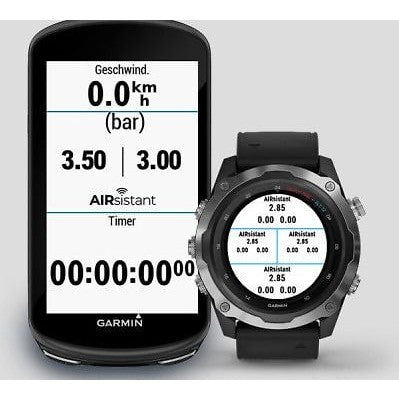 AIRsistant Pressure Monitor 2 Sensors for Schrader Valve, Black