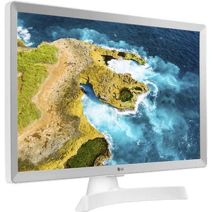 LG 24TQ510S-WZ 24" HD Ready Smart LED TV, white