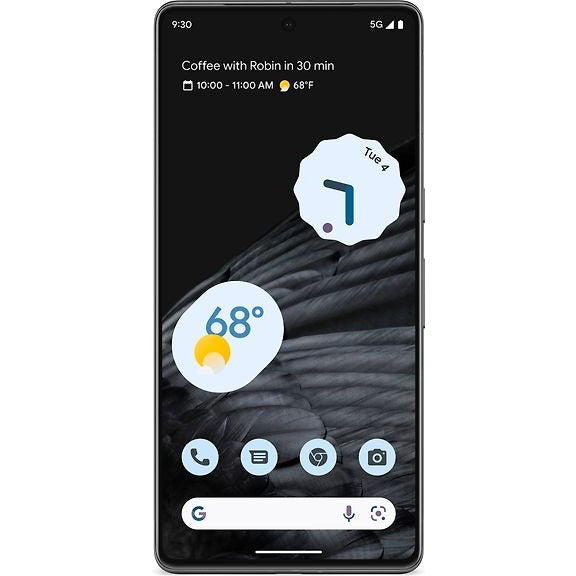 Google Pixel 7 Pro 5G Phone, 128/12 GB, Obsidian