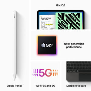 Apple iPad Pro 12.9" M2 256 GB WiFi + 5G 2022, Space Gray