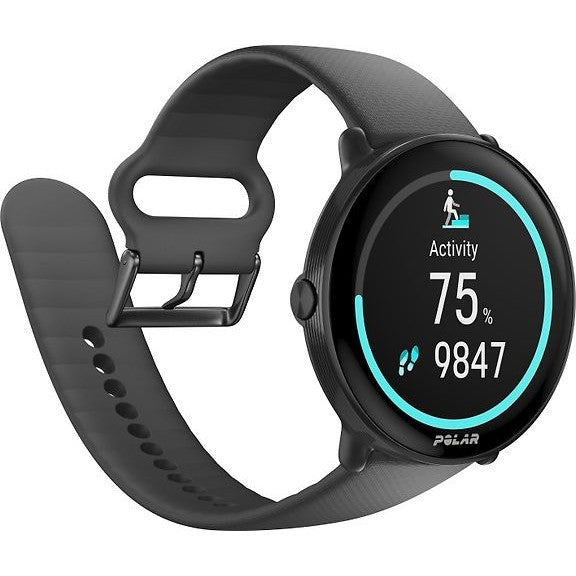 Polar Ignite 3 Sports Watch, Black