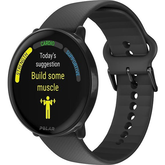 Polar Ignite 3 Sports Watch, Black