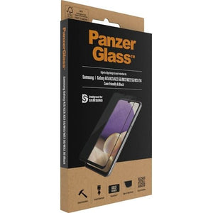 PanzerGlass Tempered Glass, Samsung Galaxy A13 / M23 / M33 5G, Black Frame