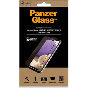 PanzerGlass Tempered Glass, Samsung Galaxy A13 / M23 / M33 5G, Black Frame