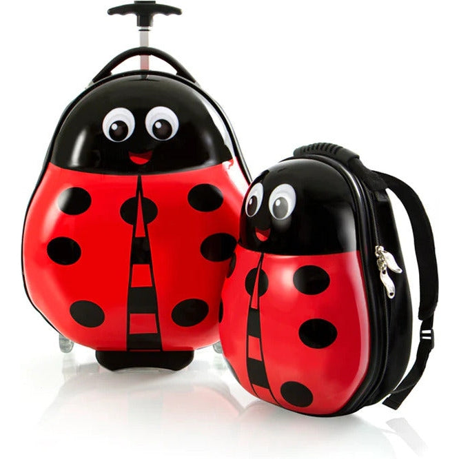 Heys Travel Tots Kids Luggage & Backpack Set, Ladybug