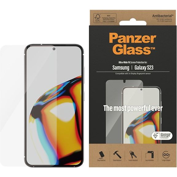 PanzerGlass Screen Protector for Samsung Galaxy S23