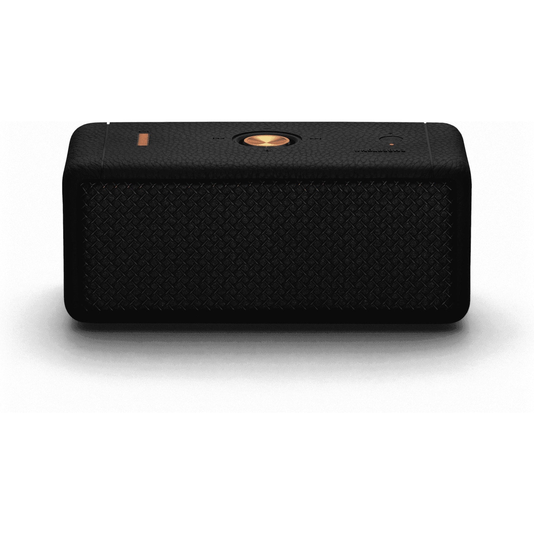 Marshall Emberton II Bluetooth Speaker, Black and Brass – Renow