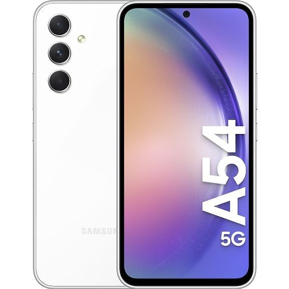 Samsung Galaxy A54 5G, 8GB RAM, 128GB Storage, White
