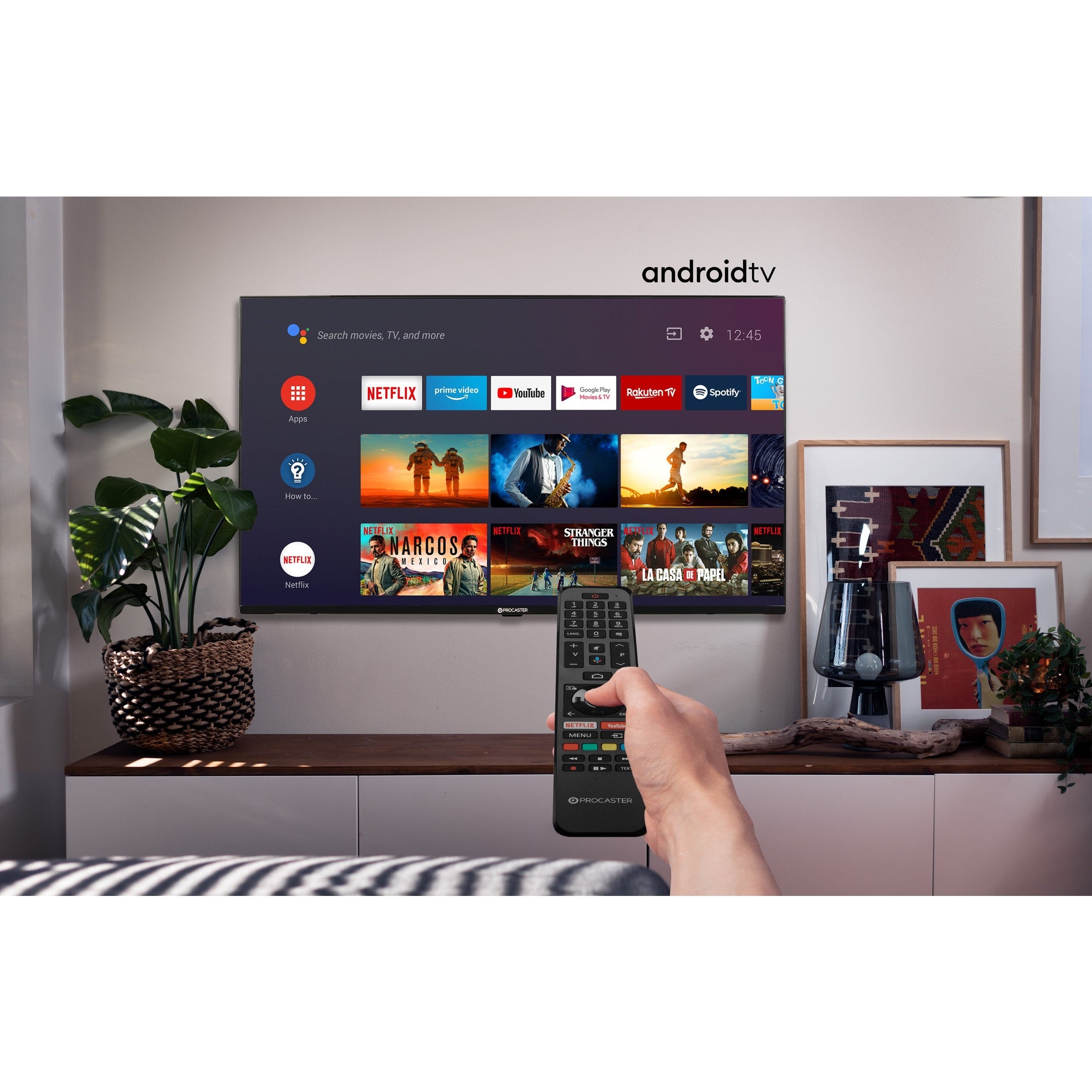 ProCaster LE-40SL702H 40" Full HD Android LED TV
