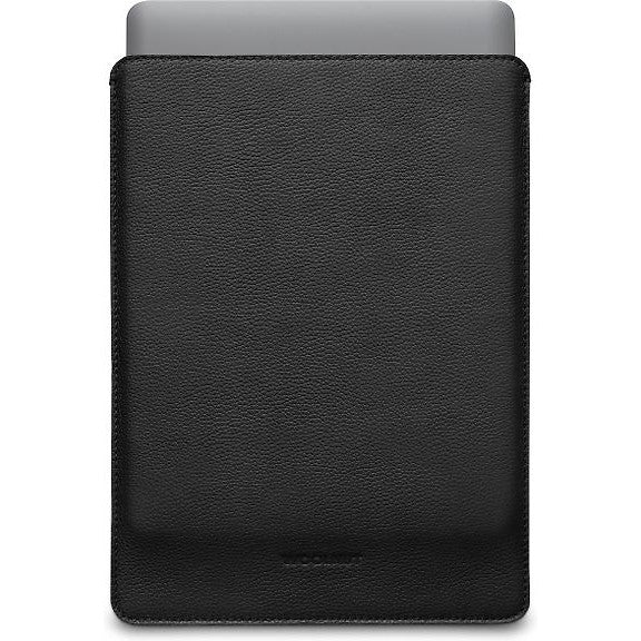Woolnut Leather Sleeve for 13-inch MacBook Pro & Air, Black