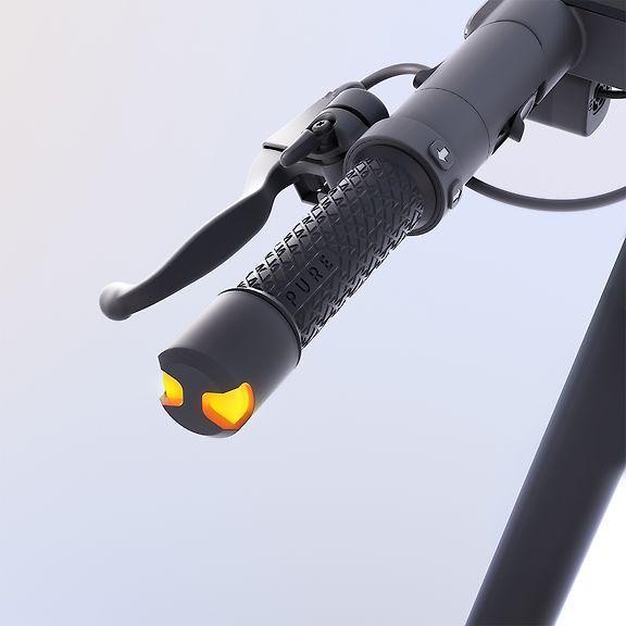 Pure Electric Advance electric scooter, matte black