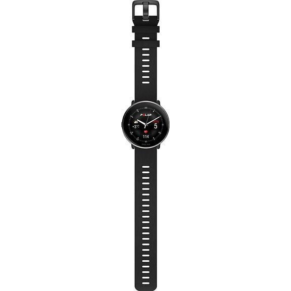 Polar Ignite 3 S-L Titanium Sports Watch, Black