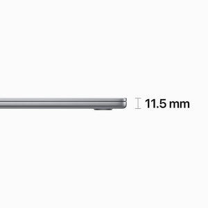 Apple MacBook Air 15" M2 8 GB, 256 GB 2023 Laptop, Space Gray MQKP3