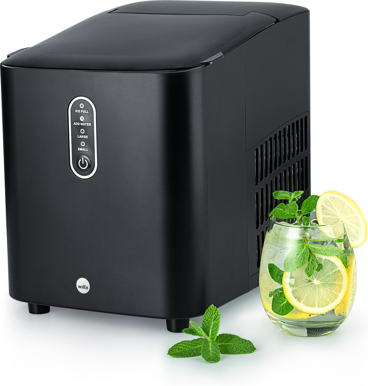 Wilfa Glacier ICM1-600 Ice Maker, Black