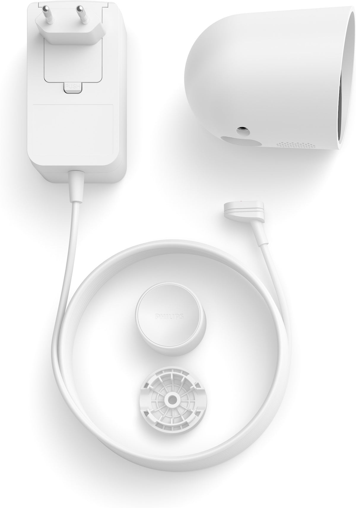 Philips Hue Secure Wired Security Camera, White