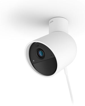 Philips Hue Secure Wired Security Camera, White