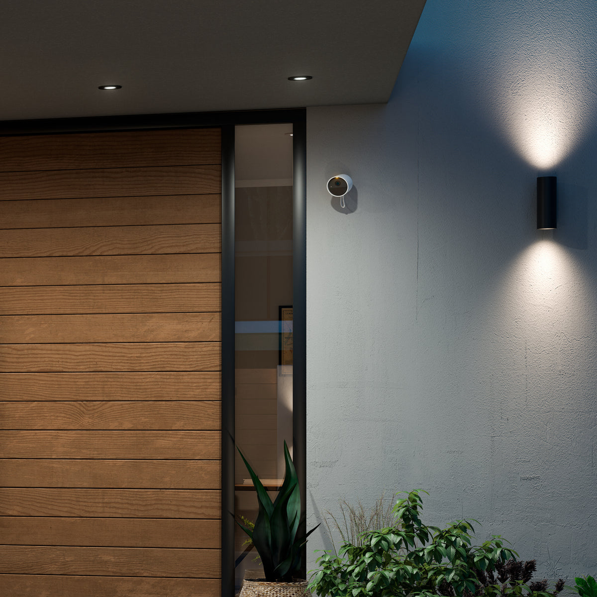 Philips Hue Secure Wired Security Camera, White