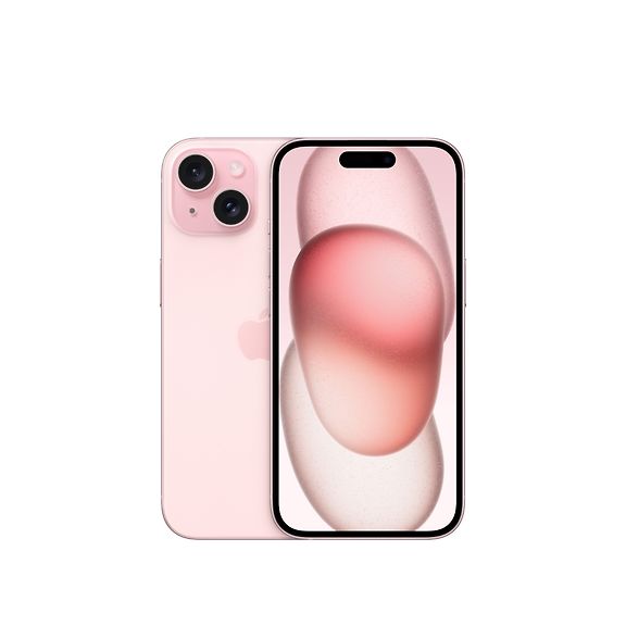 Apple iPhone 15 256 GB phone, pink