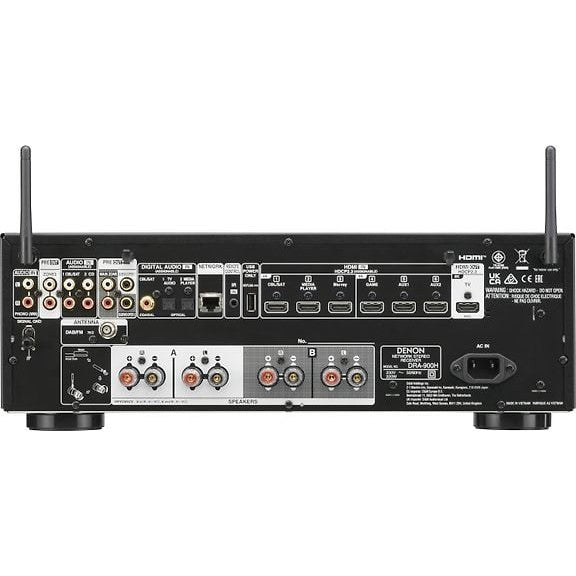 Denon DRA-900H AV Stereo Receiver Amplifier, Black