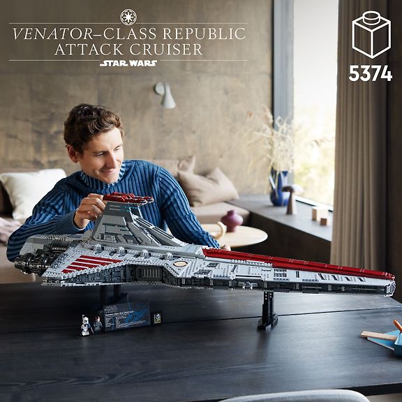 LEGO Star Wars 75367 - Venator-class Republic attack cruiser – Renow
