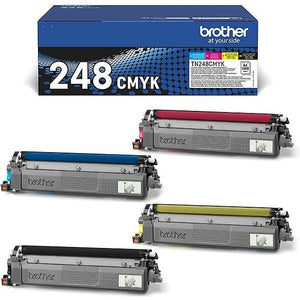 Brother TN248VAL Laser Toner Cartridge, Four-Color Pack