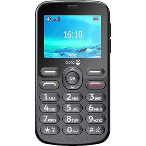Doro 1881 4G Cellphone, Black