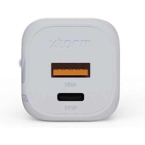 Xtorm XEC035 GaN² Ultra 35W Wall Charger, USB-C / A