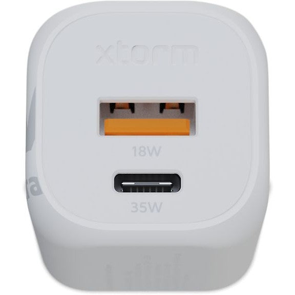 Xtorm XEC035 GaN² Ultra 35W Wall Charger, USB-C / A