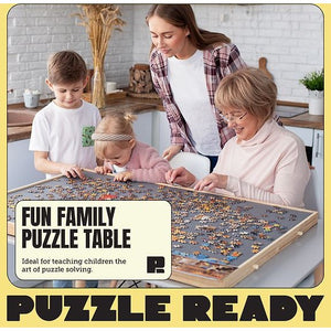 Puzzle Ready - Wooden puzzle board for 1000 pieces