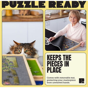 Puzzle Ready - Wooden puzzle board for 1000 pieces