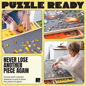 Puzzle Ready - Wooden puzzle board for 1000 pieces