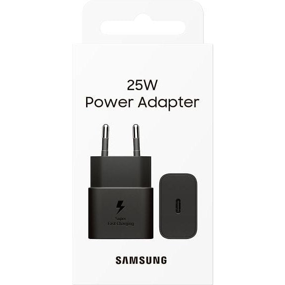 Samsung 25W USB-C GaN Wall Charger, Black