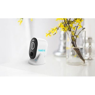 Reolink Argus 3 Pro 5 MP Security Camera for Indoor and Outdoor Use, White