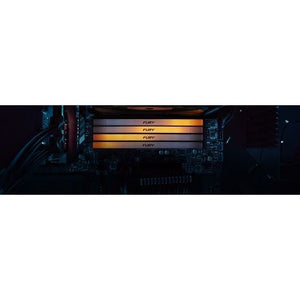 Kingston FURY Renegade RGB DDR4 3600 MHz CL16 32 GB Memory Module Kit, Black/Silver
